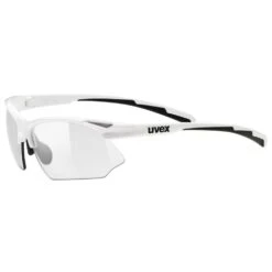 Uvex Sportstyle 802 V Glasses - White/variomatic Smoke