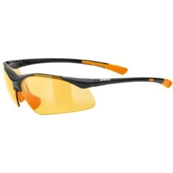 Uvex Sportstyle 223 Glasses - Black Orange/litemirror Orange