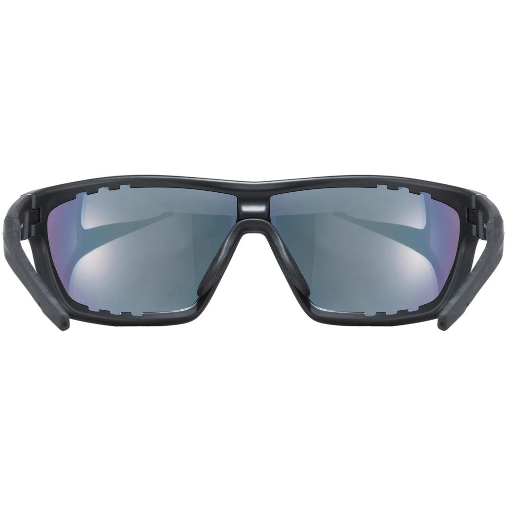 Uvex Sportstyle 706 CV V Glasses - Black Matt/litemirror Red Colorvision Variomatic - Image 3