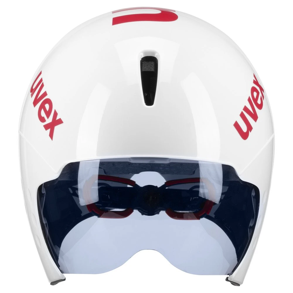 Uvex Race 8 Helmet - White/red - Image 3