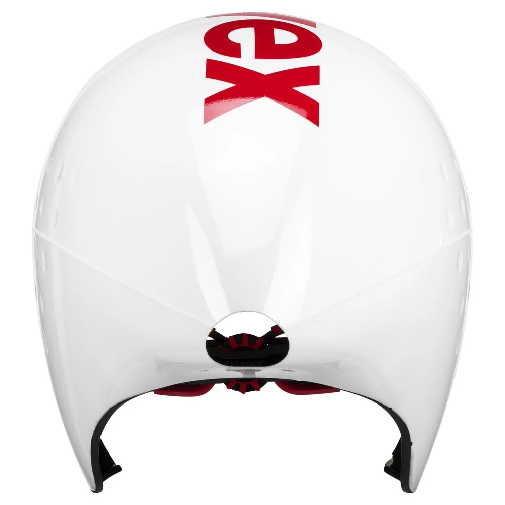Uvex Race 8 Helmet - White/red - Image 5