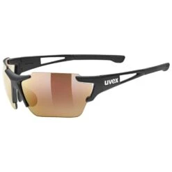 Uvex Sportstyle 803 Race Glasses - Black Mat/colorvision Variomatic Litemirror Red