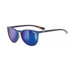 Uvex LGL 43 Glasses - Blue Havanna/mirror Blue
