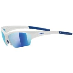 Uvex Sunsation Glasses - White Blue/mirror Blue