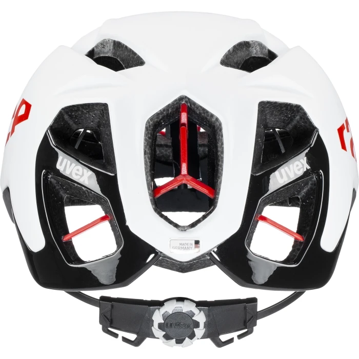 Uvex Race 9 Helmet - White - Red Mat - Image 3