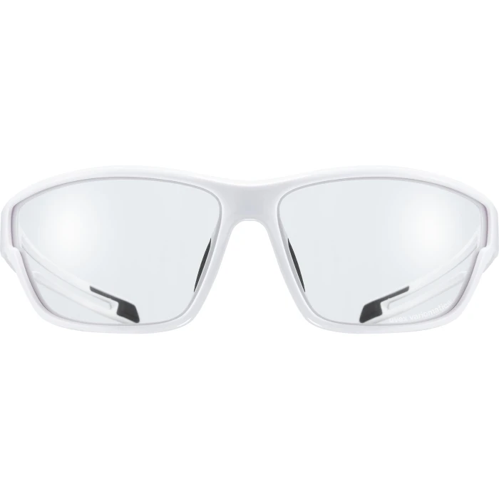Uvex Sportstyle 806 V Glasses - White/variomatic Smoke - Image 2