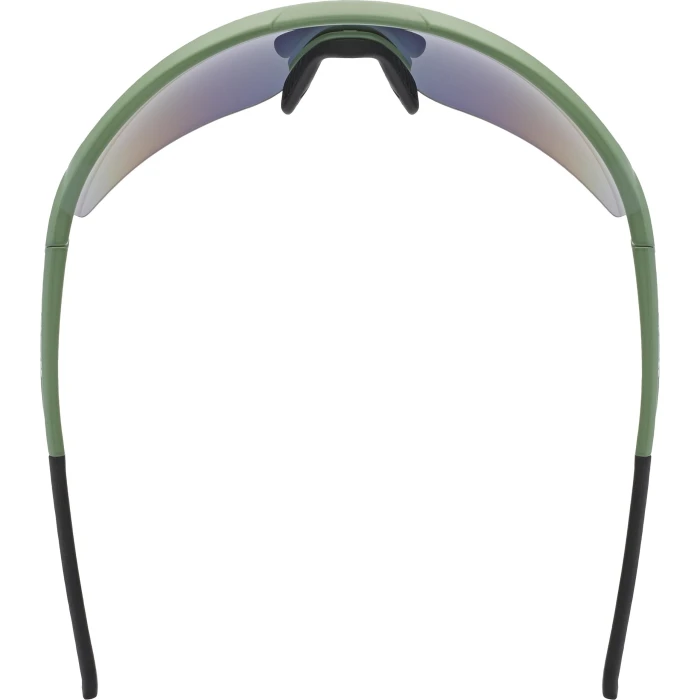 Uvex Sportstyle 227 Glasses - Olive Mat/mirror Red - Image 4