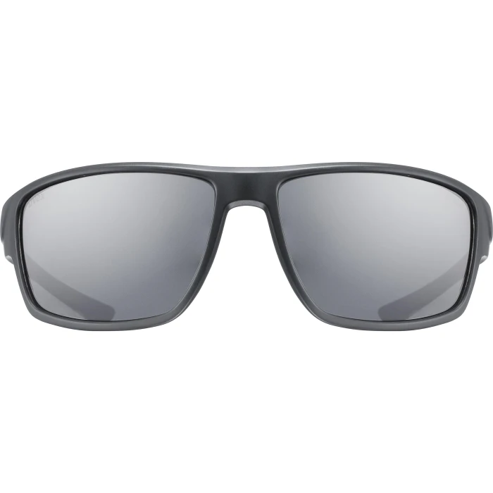 Uvex Sportstyle 230 Glasses - Black Matt/litemirror Silver - Image 2