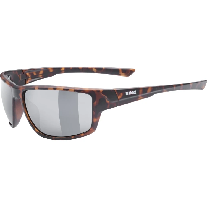 Uvex Sportstyle 230 Glasses - Havanna Matt/litemirror Silver