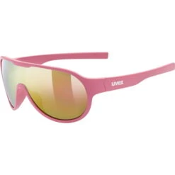 Uvex Sportstyle 512 Kids Glasses - Pink Mat/mirror Red