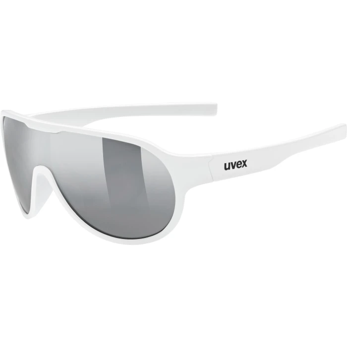 Uvex Sportstyle 512 Kids Glasses - White/litemirror Silver