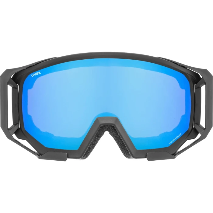 Uvex Athletic CV Goggle - Black Matt/colorvision Green Mirror Blue - Image 3