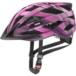 Uvex Air Wing Cc Helmet - Plum-pink Matt