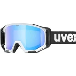 Uvex Athletic CV Goggle - Cloud Matt/colorvision Green Mirror Blue