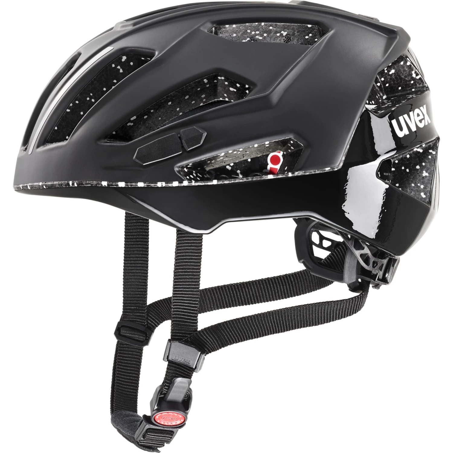 Uvex Gravel X Helmet - Black Skyfall Matt