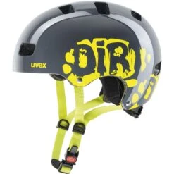 Uvex Kid 3 Kids Helmet - Dirtbike Grey-lime