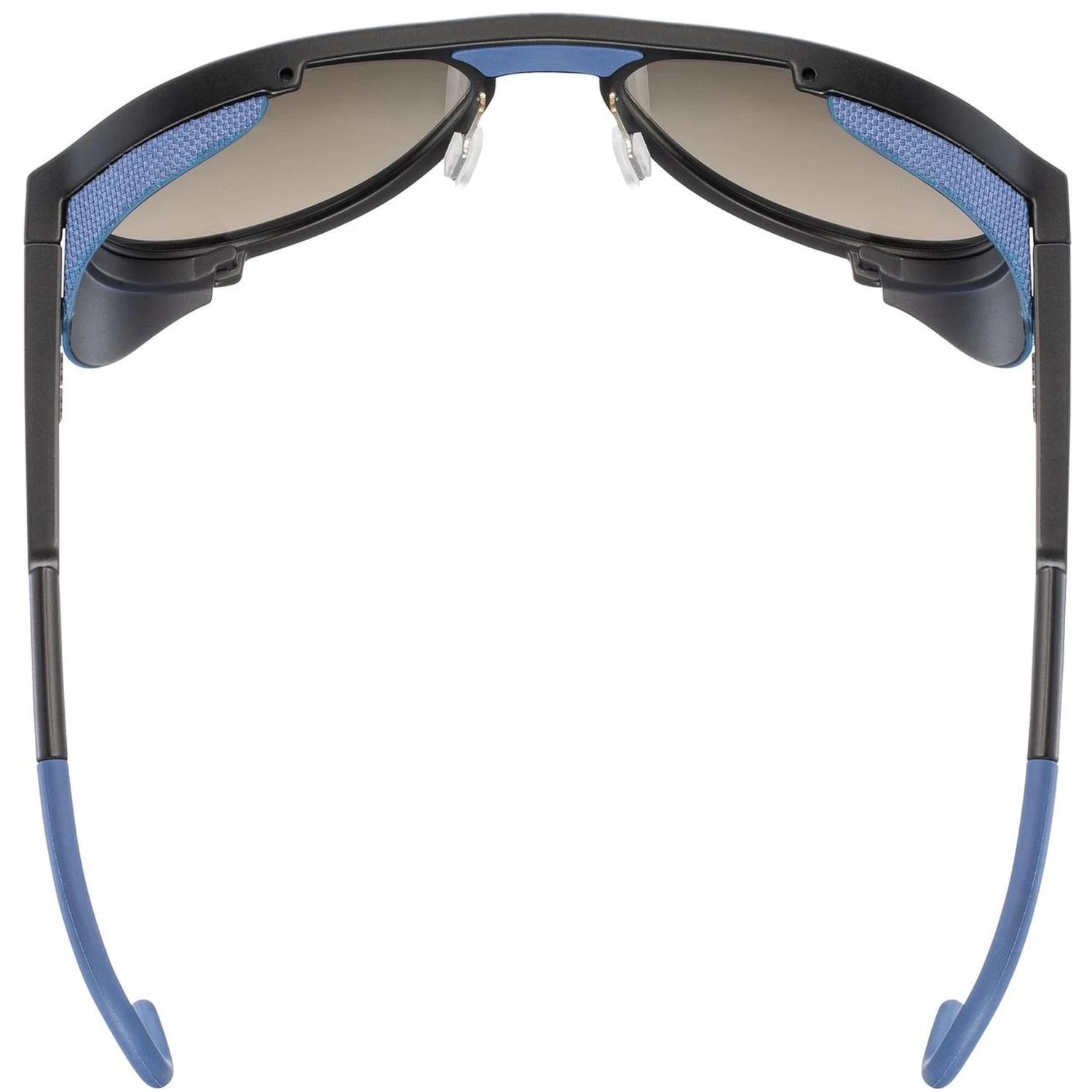 Uvex Mtn Classic CV Glasses - Black Matt/colorvision Mirror Blue - Image 3