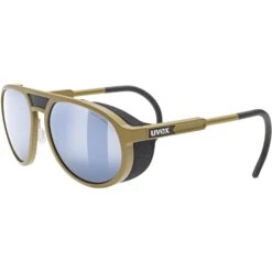 Uvex Mtn Classic CV Glasses - Khaki Matt/colorvision Mirror Silver