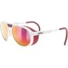 Uvex Mtn Classic P Glasses - White Matt/polavision Mirror Red