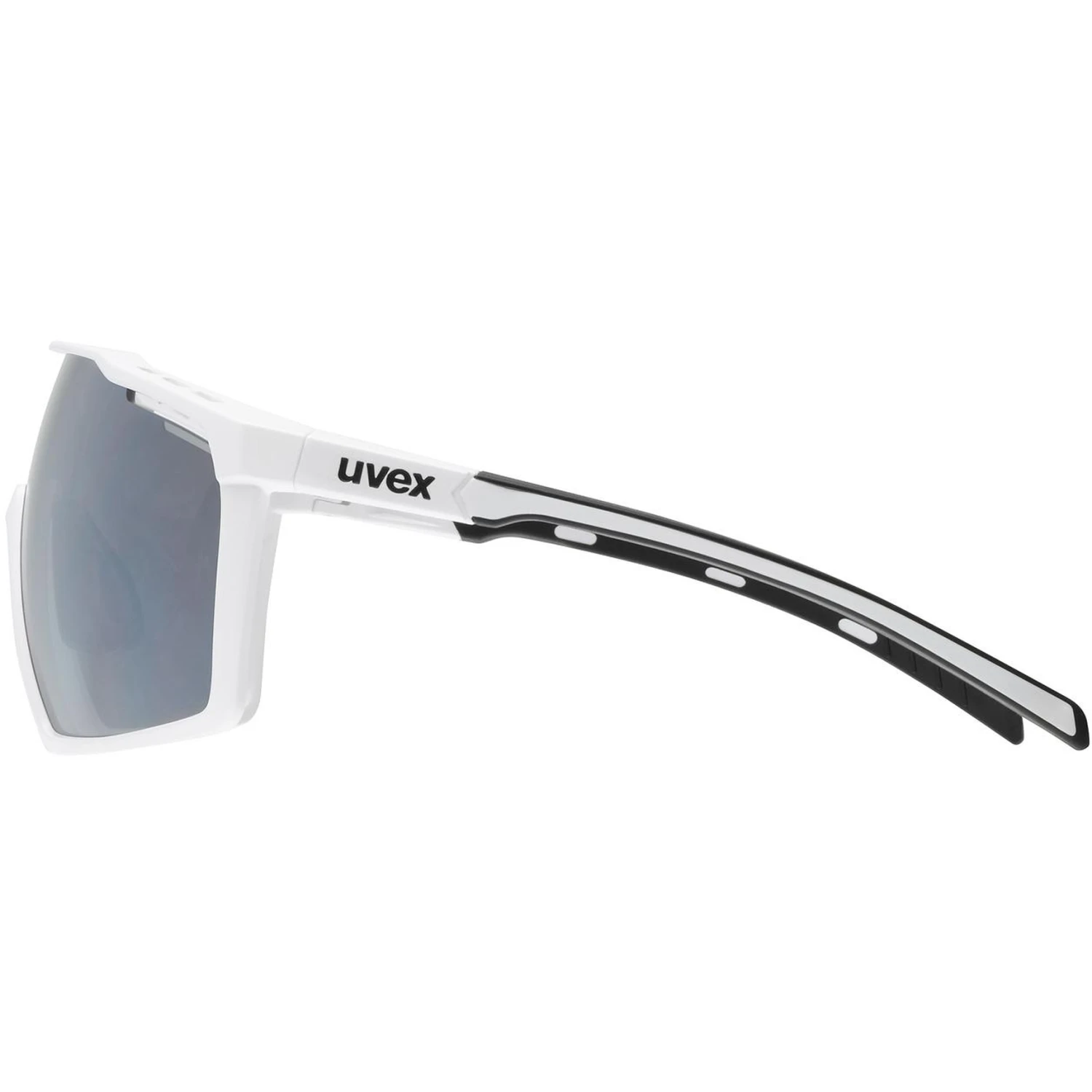 Uvex Mtn Perform Glasses - White Matt/supravision Mirror Silver - Image 4