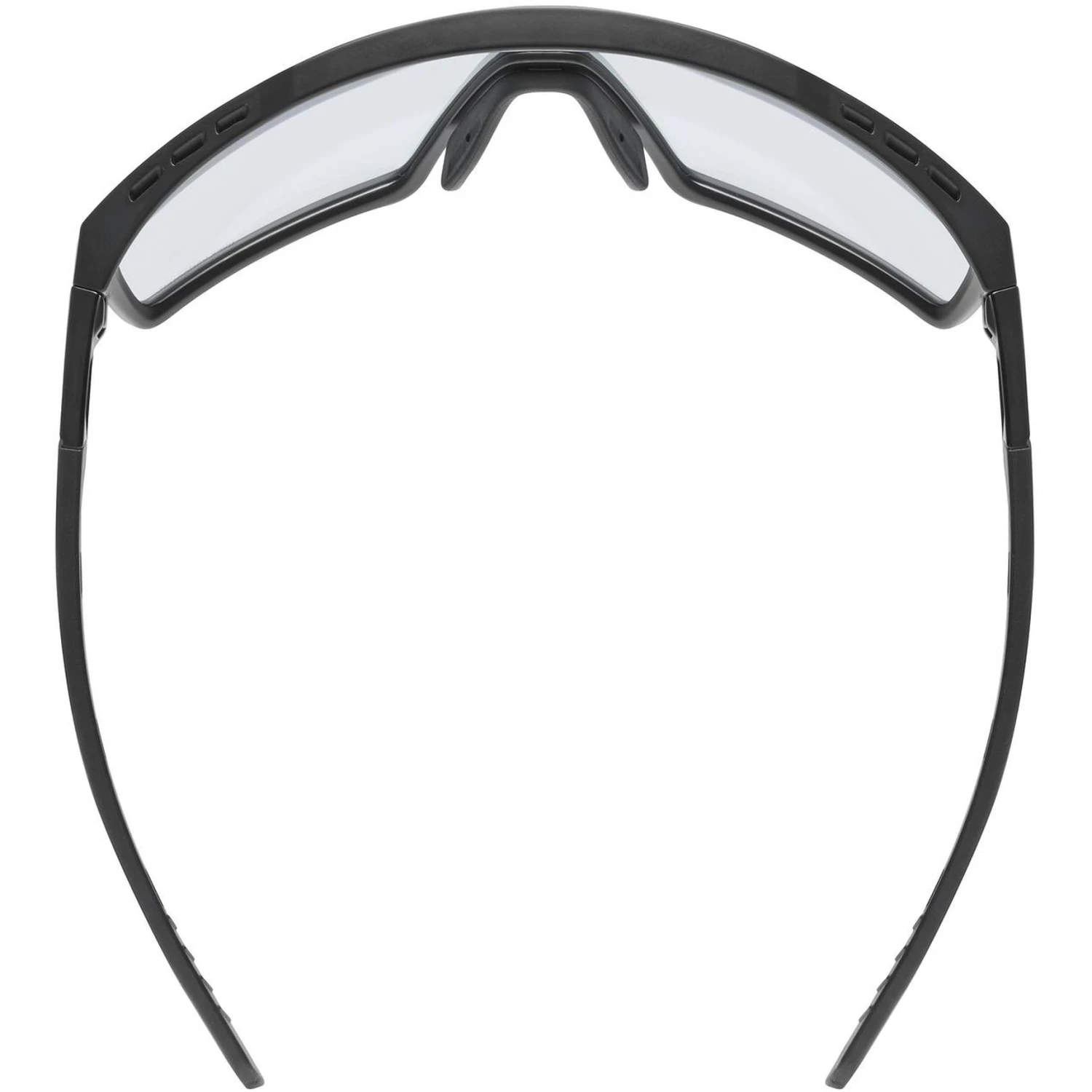 Uvex Mtn Perform V Glasses - Black Matt/variomatic Litemirror Blue - Image 3