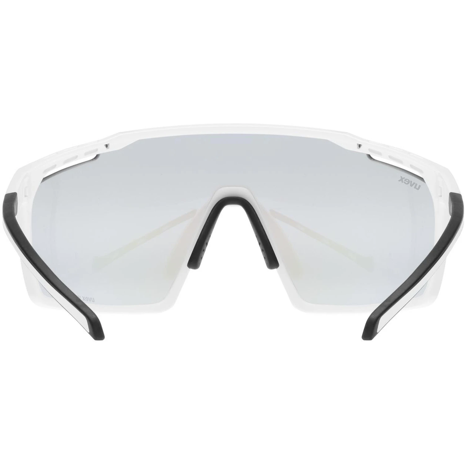 Uvex Mtn Perform V Glasses - White Matt/variomatic Litemirror Blue - Image 5