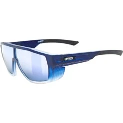 Uvex Mtn Style CV Glasses - Blue Matt Fade/colorvision Mirror Blue