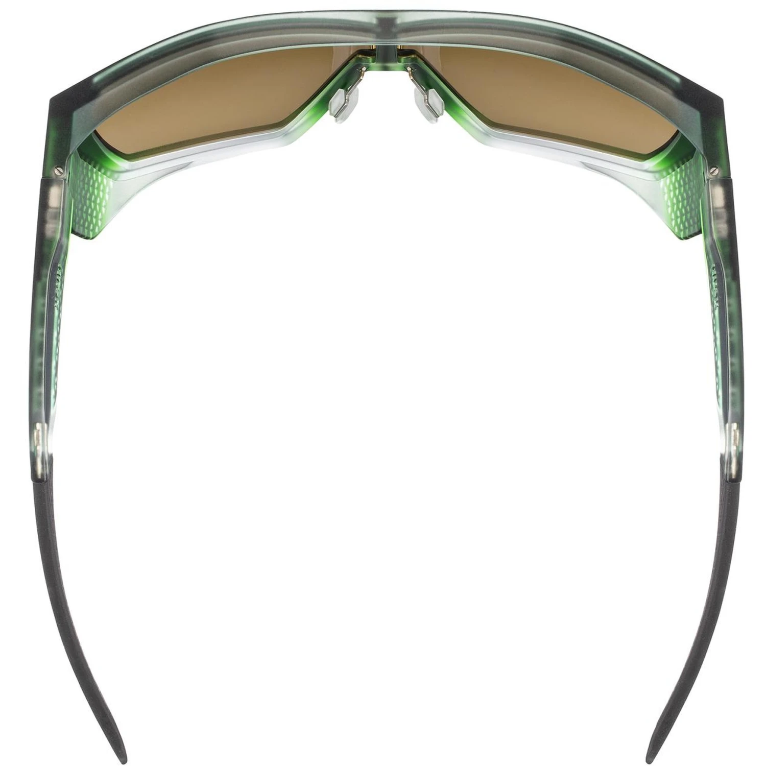Uvex Mtn Style CV Glasses - Green Matt Fade/colorvision Mirror Green - Image 3