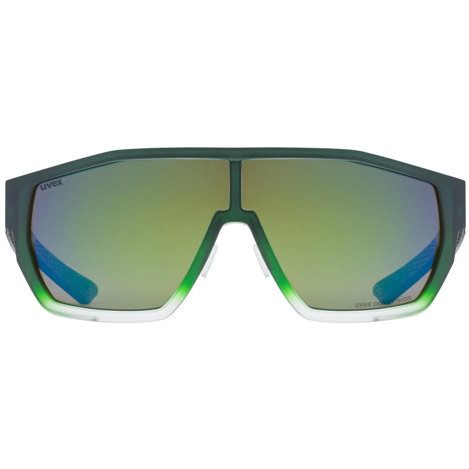 Uvex Mtn Style CV Glasses - Green Matt Fade/colorvision Mirror Green - Image 4