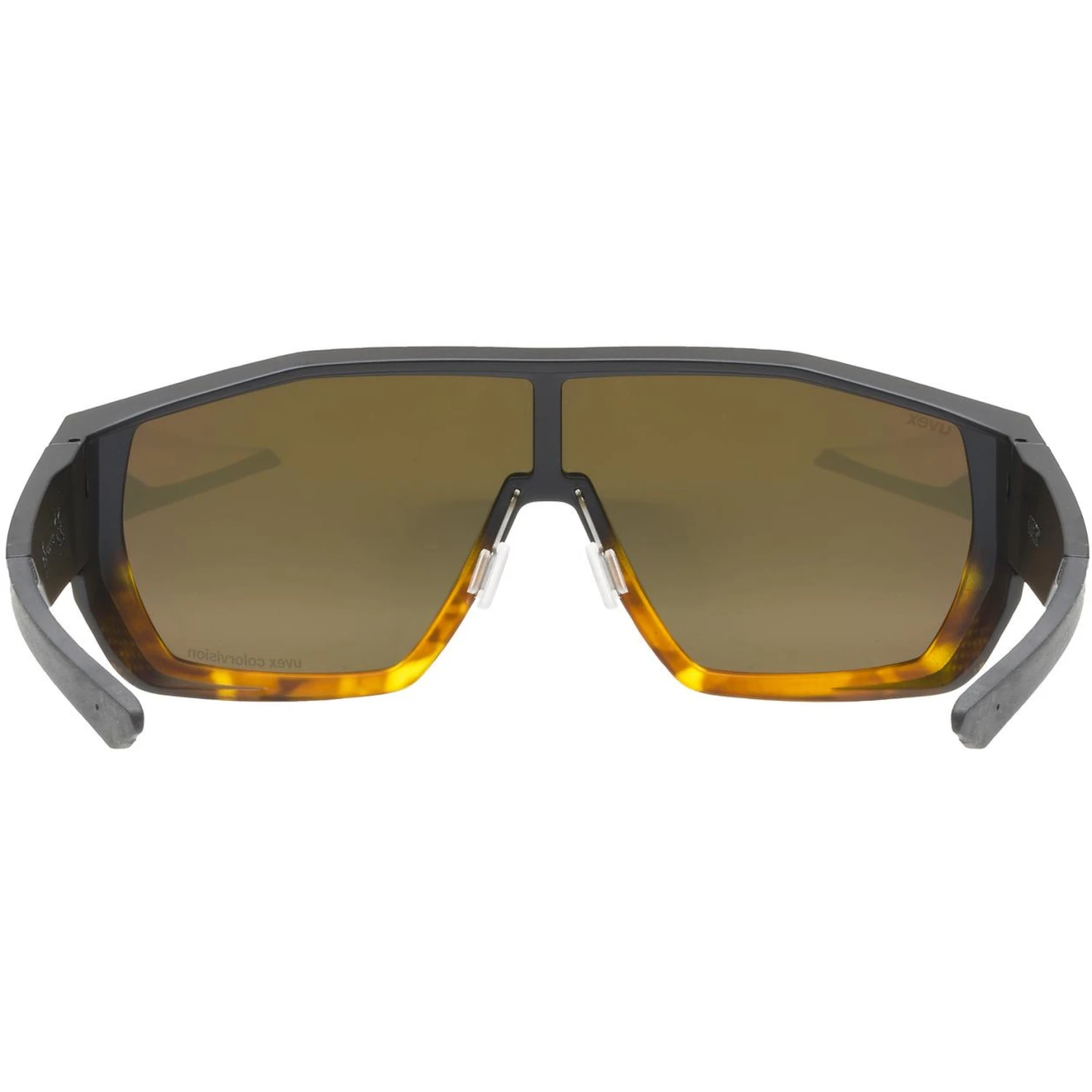 Uvex Mtn Style CV Glasses - Havanna Matt Fade/colorvision Mirror Champagner - Image 5
