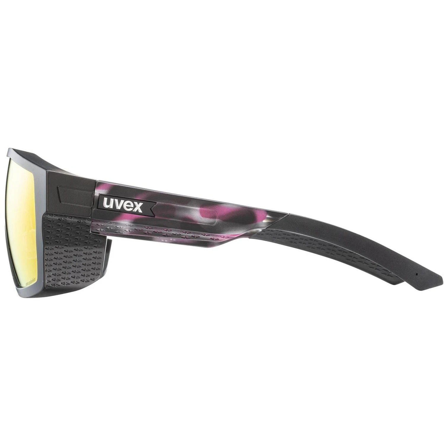 Uvex Mtn Style P Glasses - Black-pink Tortoise Matt/polavision Mirror Pink - Image 4