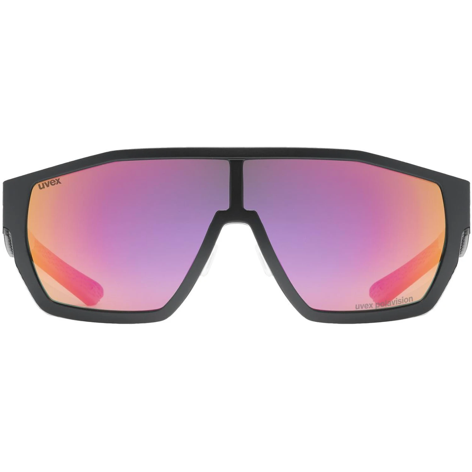 Uvex Mtn Style P Glasses - Black-pink Tortoise Matt/polavision Mirror Pink - Image 3