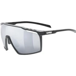 Uvex Mtn Perform Glasses - Black Matt/supravision Mirror Silver