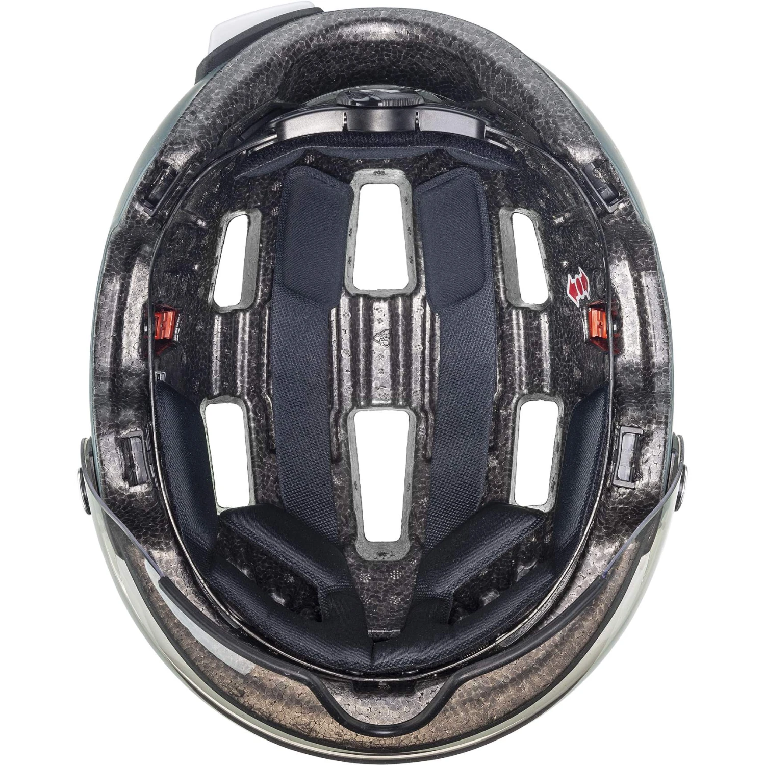 Uvex Rush Visor Helmet - Deep Turquoise Matt - Image 9