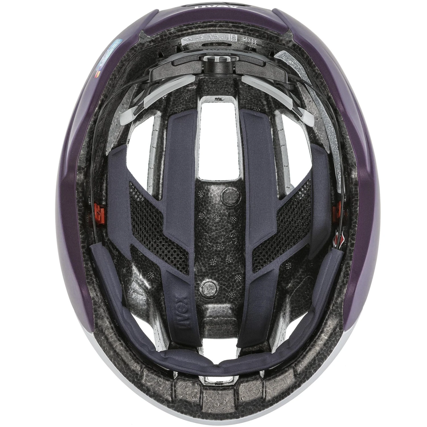 Uvex Rise Cc Women's Helmet - Silver-plum Mat - Image 5