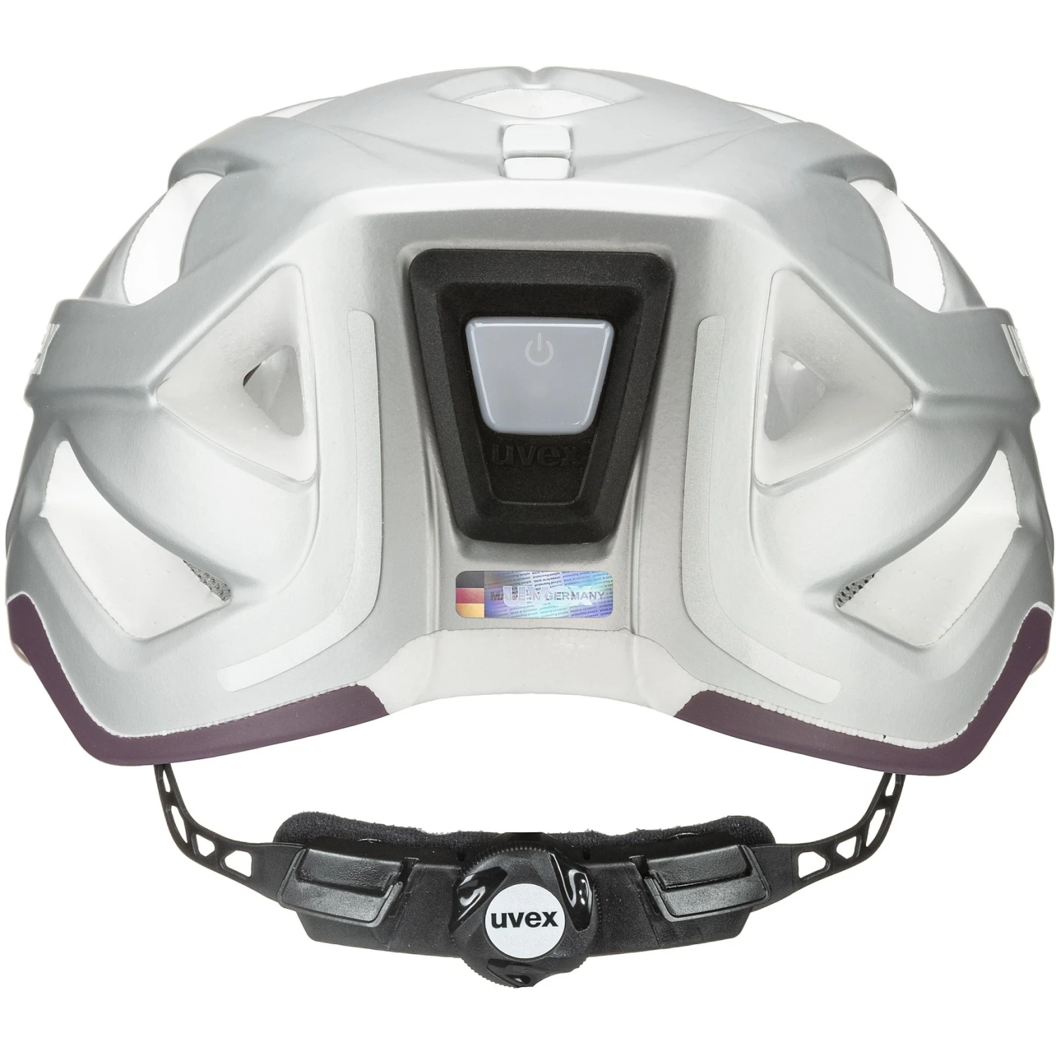 Uvex City Active Helmet - Silver Plum Mat - Image 4
