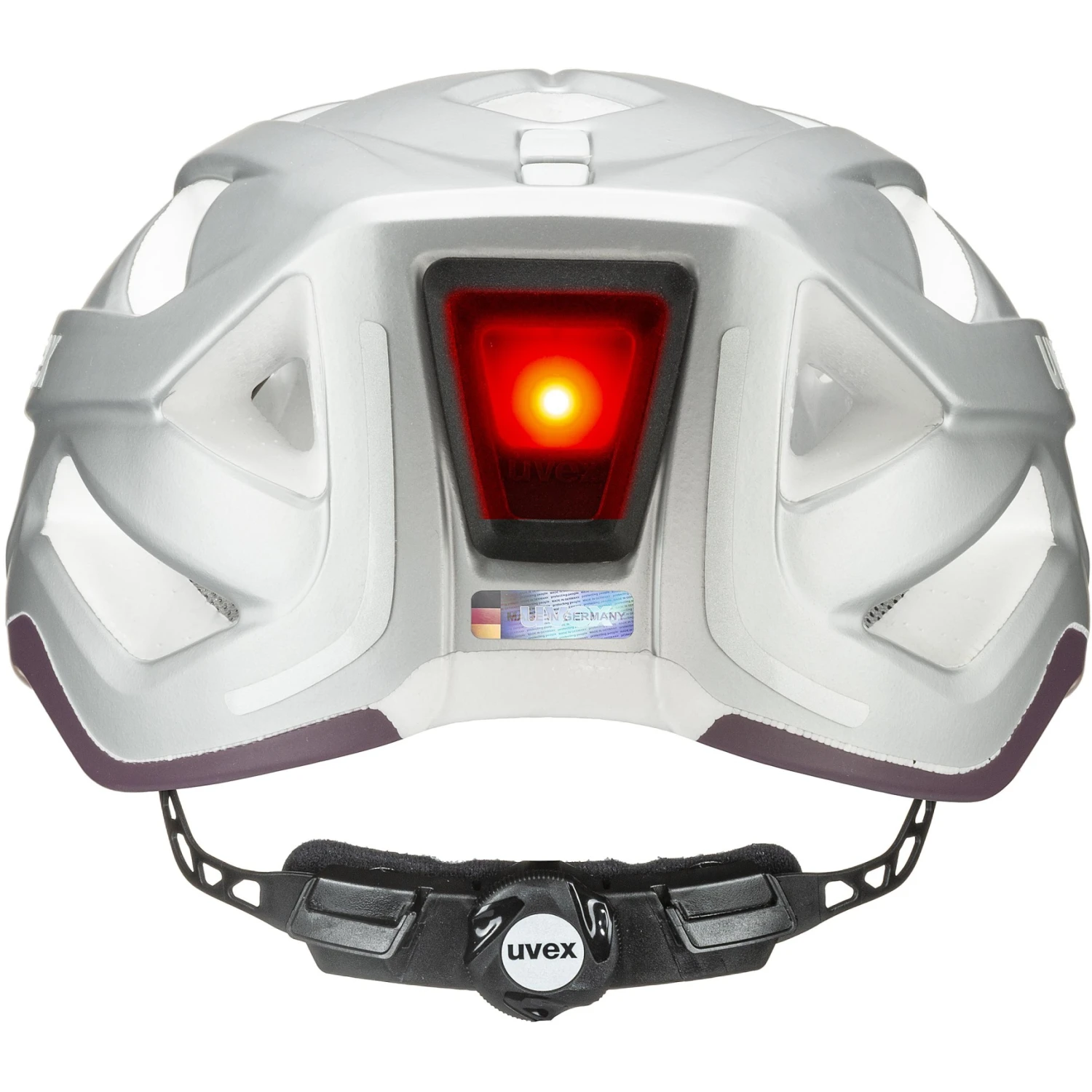 Uvex City Active Helmet - Silver Plum Mat - Image 5