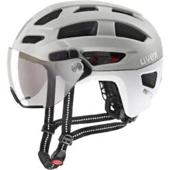Uvex Finale Visor Helmet - Sand-white Mat