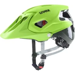 Uvex Quatro Integrale Helmet - Lime Anthracite Mat