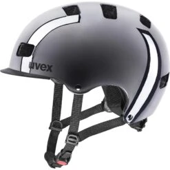 Uvex Hlmt 5 Bike Pro Helmet - Gunmetal Chrome
