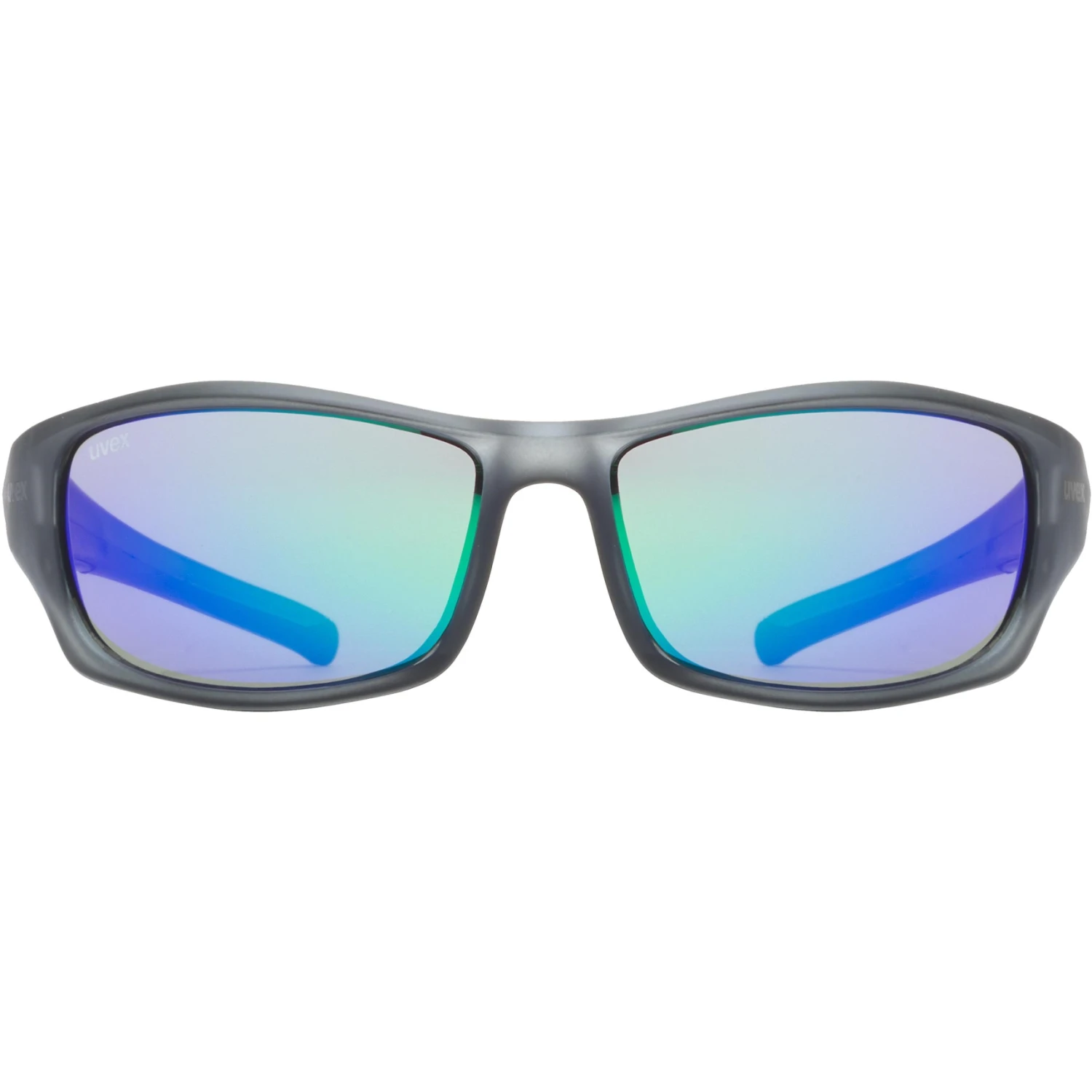 Uvex Sportstyle 211 Glasses - Smoke Mat/mirror Green - Image 2