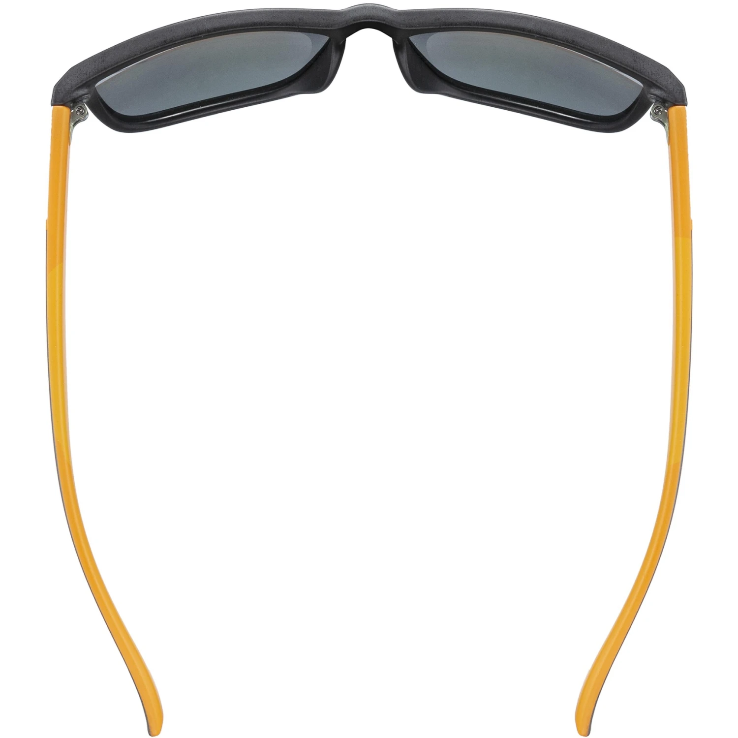 Uvex LGL 39 Glasses - Grey Mat Orange - Mirror Red - Image 4