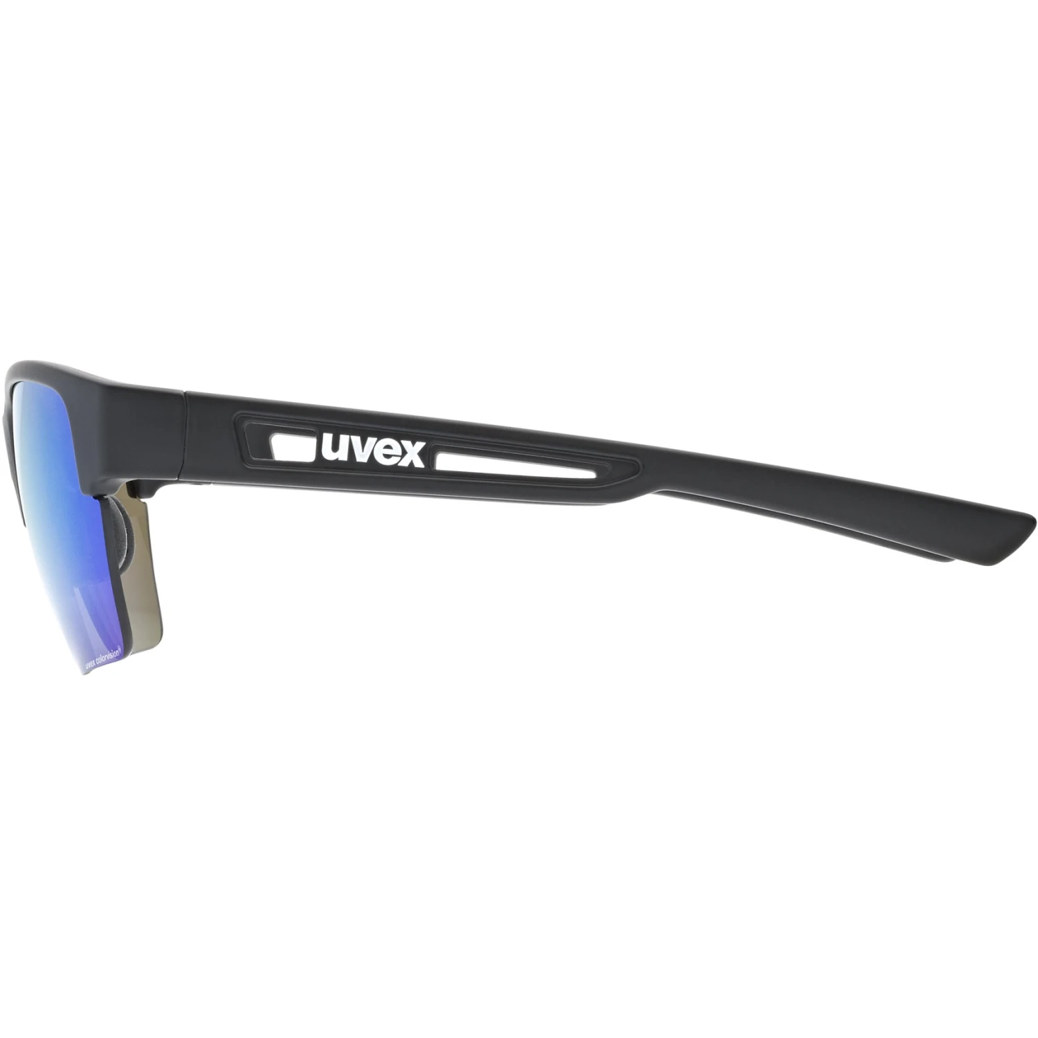 Uvex Sportstyle 805 CV Glasses - Black Mat/colorvision Mirror Green - Image 3