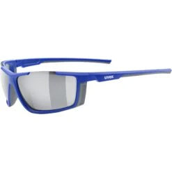 Uvex Sportstyle 310 Glasses - Blue Mat/mirror Silver