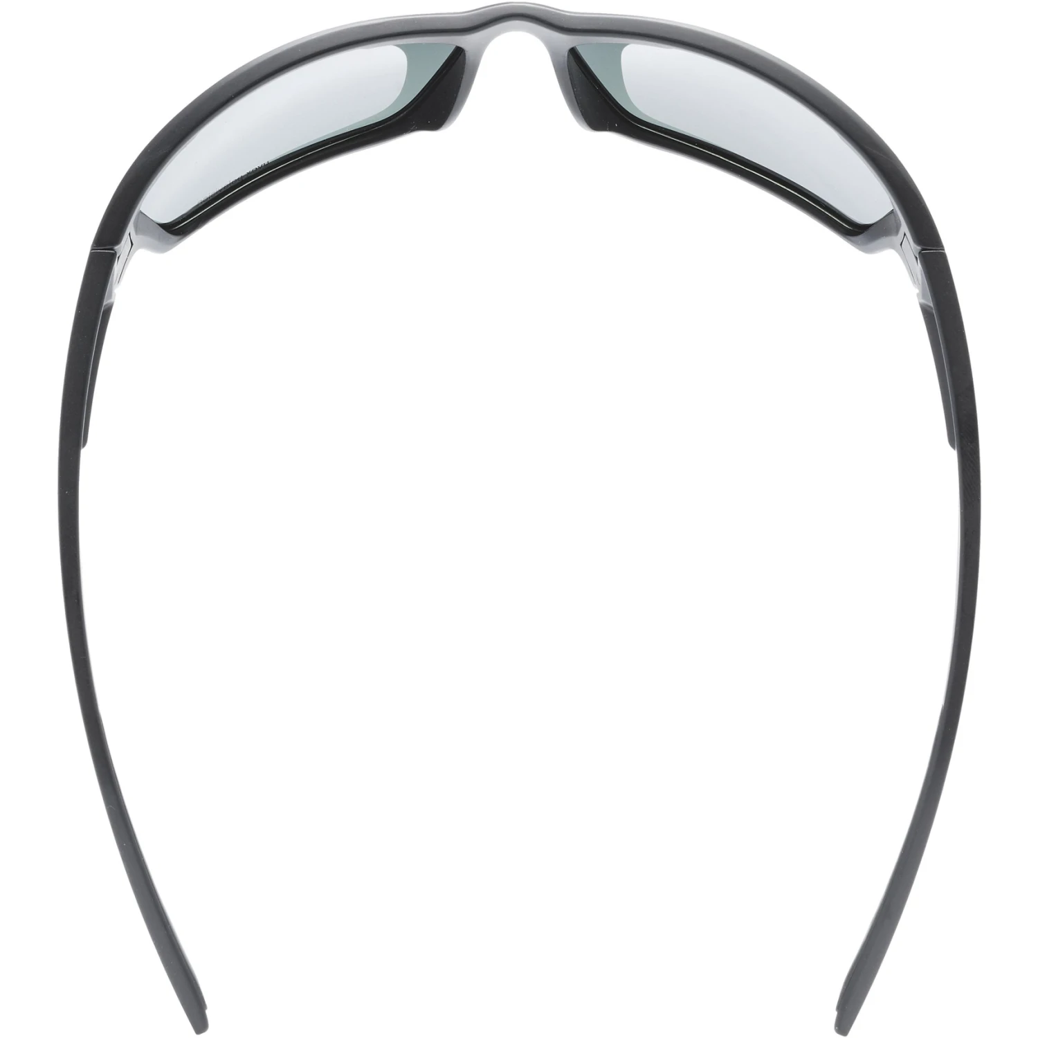 Uvex Sportstyle 233 P Glasses - Black Matt/polavision Litemirror Silver - Image 5