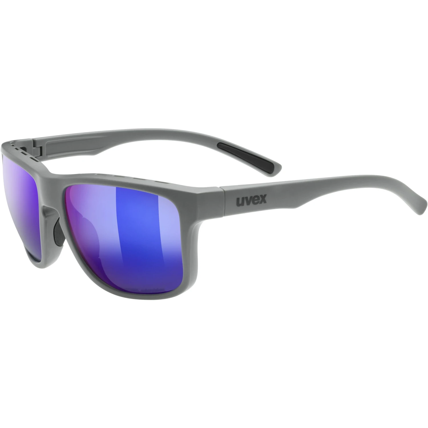 Uvex Sportstyle 312 CV Glasses - Rhino Matt/colorvision Mirror Green - Image 4