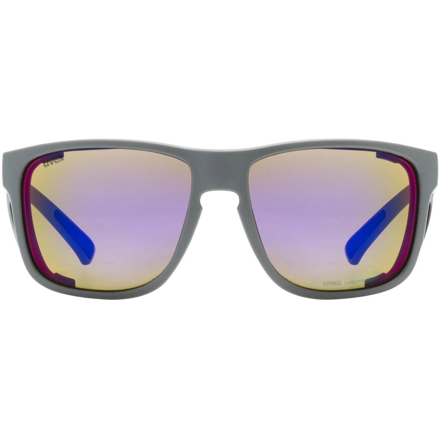 Uvex Sportstyle 312 CV Glasses - Rhino Matt/colorvision Mirror Green - Image 2