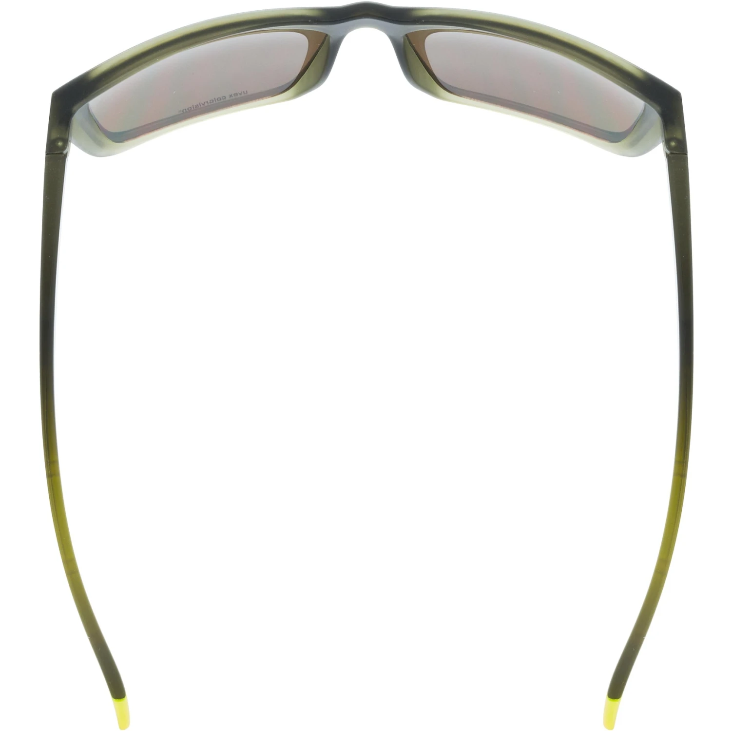 Uvex Lgl 50 CV Glasses - Olive Matt/colorvision Mirror Green - Image 5