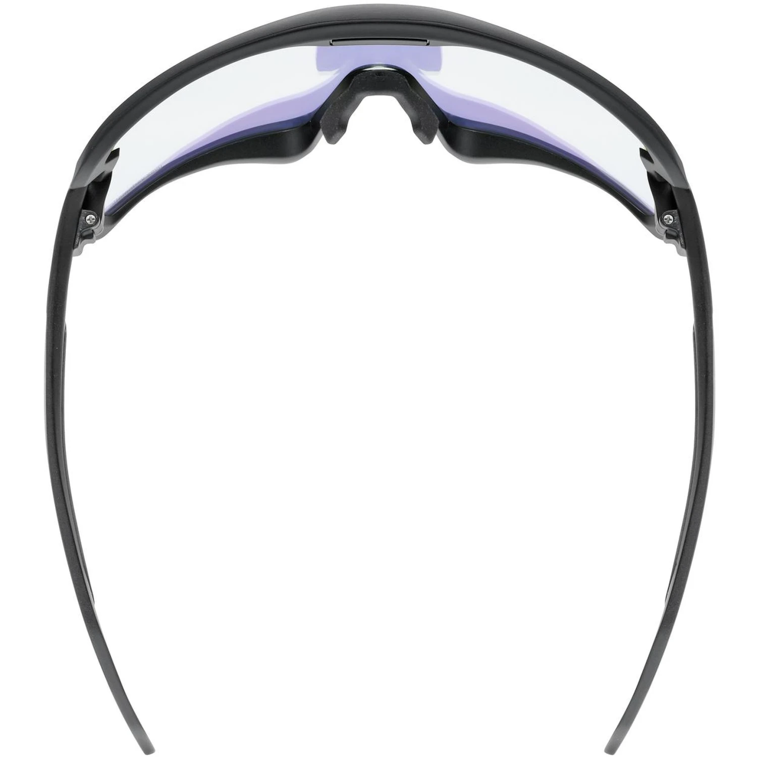 Uvex Sportstyle 231 2.0 V Glasses - Black Matt/variomatic Litemirror Red - Image 3