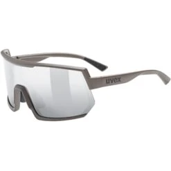 Uvex Sportstyle 235 Glasses - Oak Brown Matt/mirror Silver